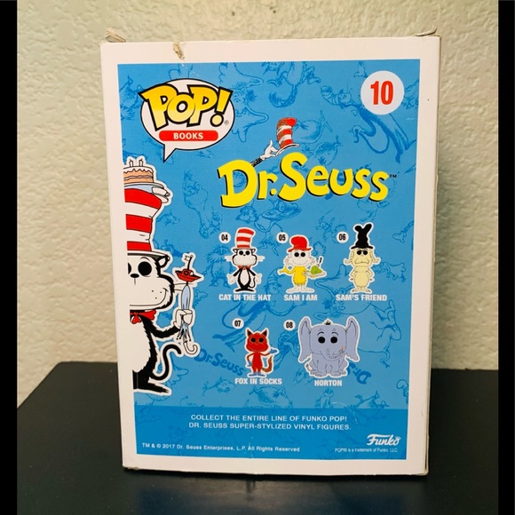 Funko Dr. Seuss The Cat In The Hat Vinyl Figure NEW - Picture 3 of 7